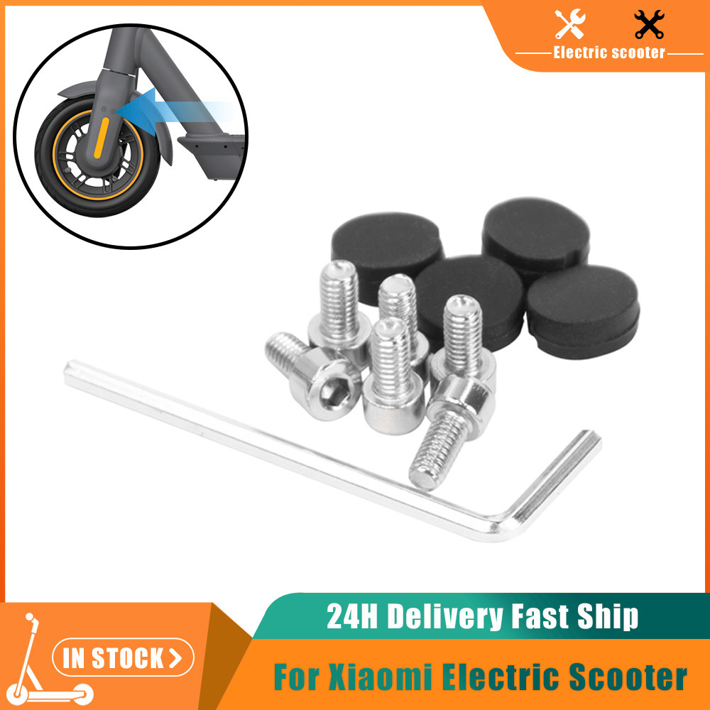 Front Fork Rubber Plug Cover Screws For Segway Ninebot Max G30 G30D Electric Scooter Wheel Protectio