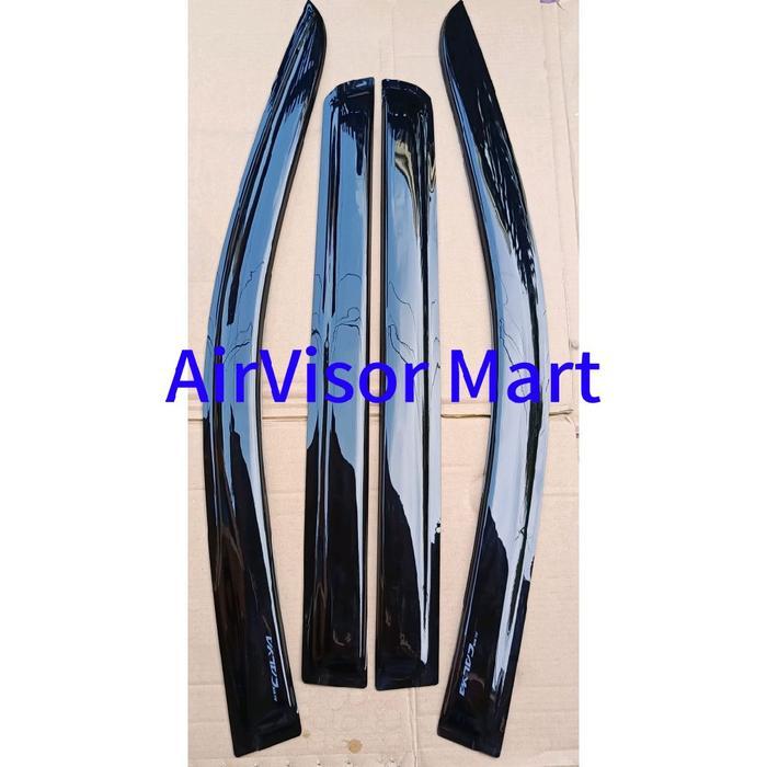 PROMO  Talang air toyota all new calya satu set slim car accessories
