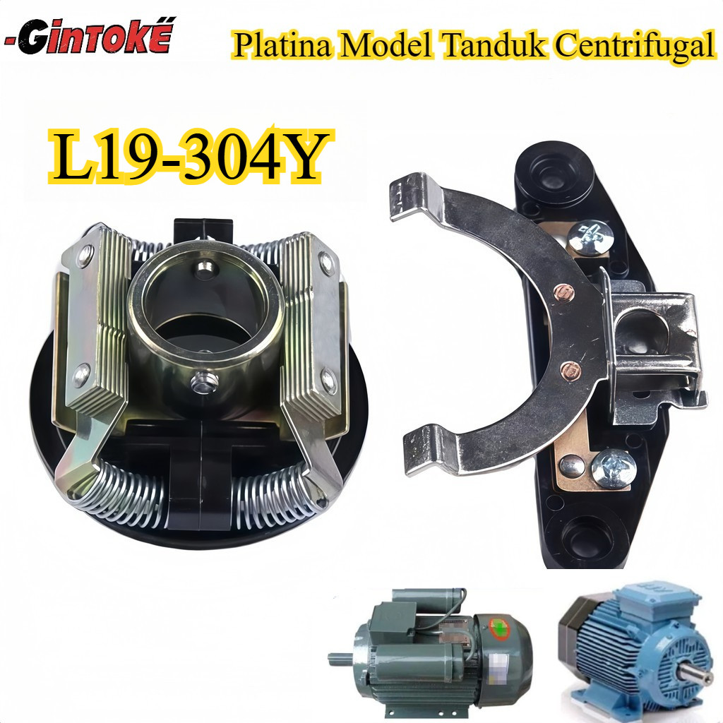 Platina Model Tanduk Centrifugal L19-304y/ Contact Breaker Dinamo Motor 1-4 Hp / Platina Elektromoto