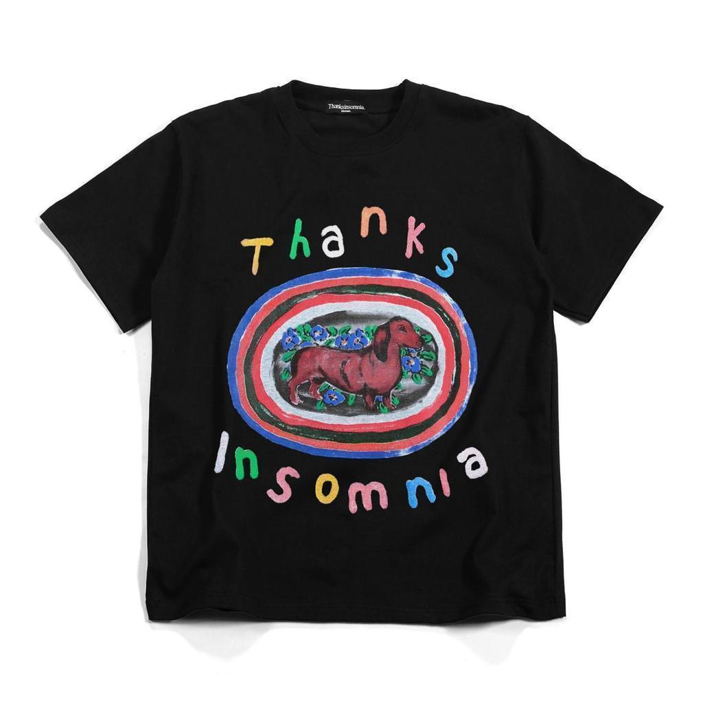 Tshirt Himmela Black Thanksinsomnia 100% Original