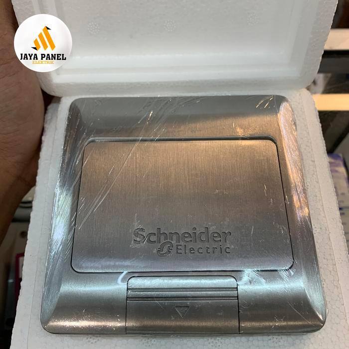 stop kontak lantai e227f_abe schneider kosongan