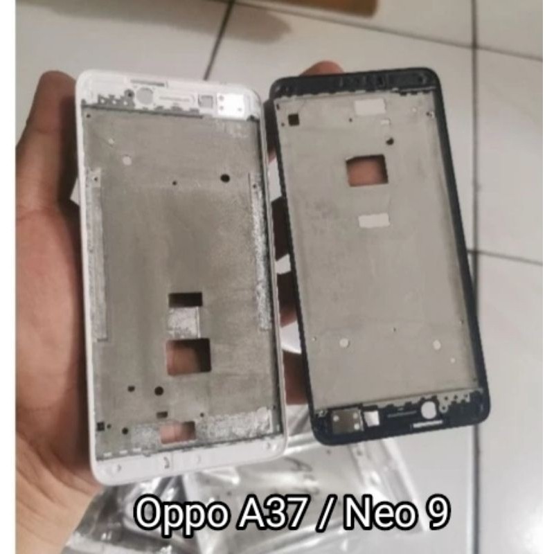 Frame tulang tengah Opo A37 / A37F Neo 9 Tulang lcd tatakan mesin ori ALFON