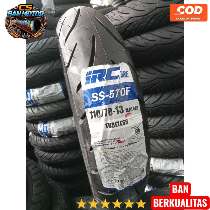 MURAH Ban Depan YAMAHA NMAX / IRC Ukuran 110/70 Ring 13 Tubeless
