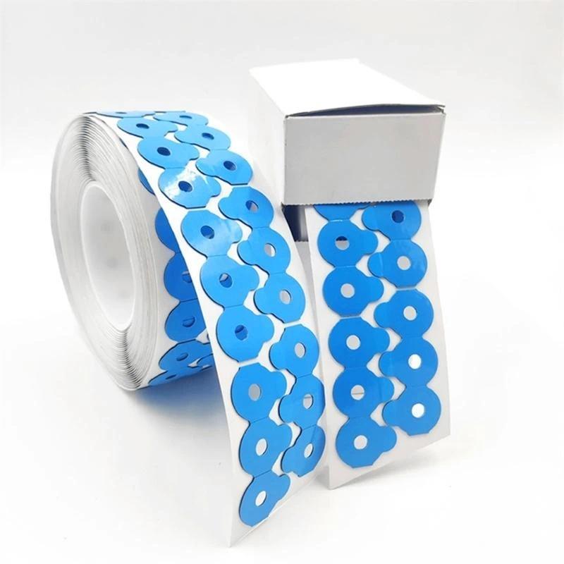 1000pcs Optical Lens Edging Adhesive Blocking Pad Sticker Tape High Stickiness for Precision Lens Pr