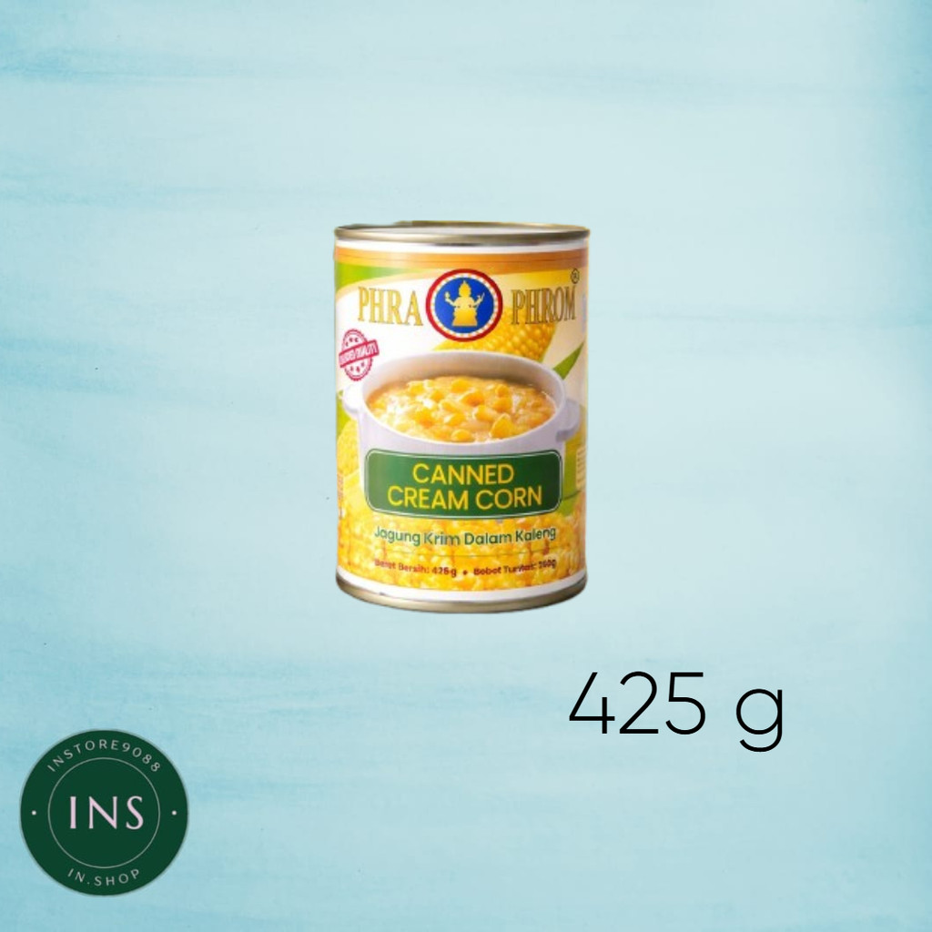 Cream corn kaleng phra phrom 425 gr