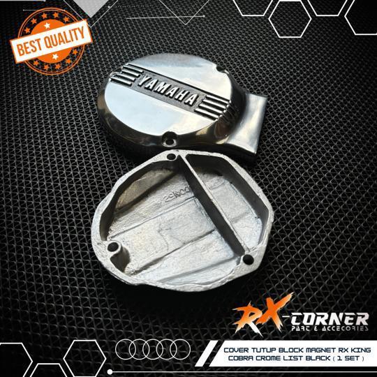 tutup cover bak kalter block blok pompa oli magnet rxking rx king cobra timbul yamaha