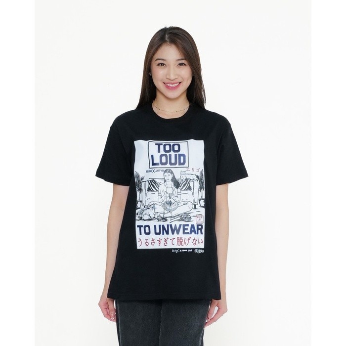 Erigo T-Shirt | Shani Jkt48 X Senikanji Black