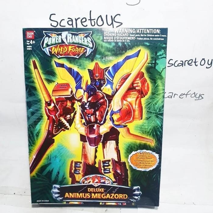 Power Rangers Wild Force deluxe animus megazord Hyakujuu Sentai DX Gaoranger Gao Ranger Gao God mega