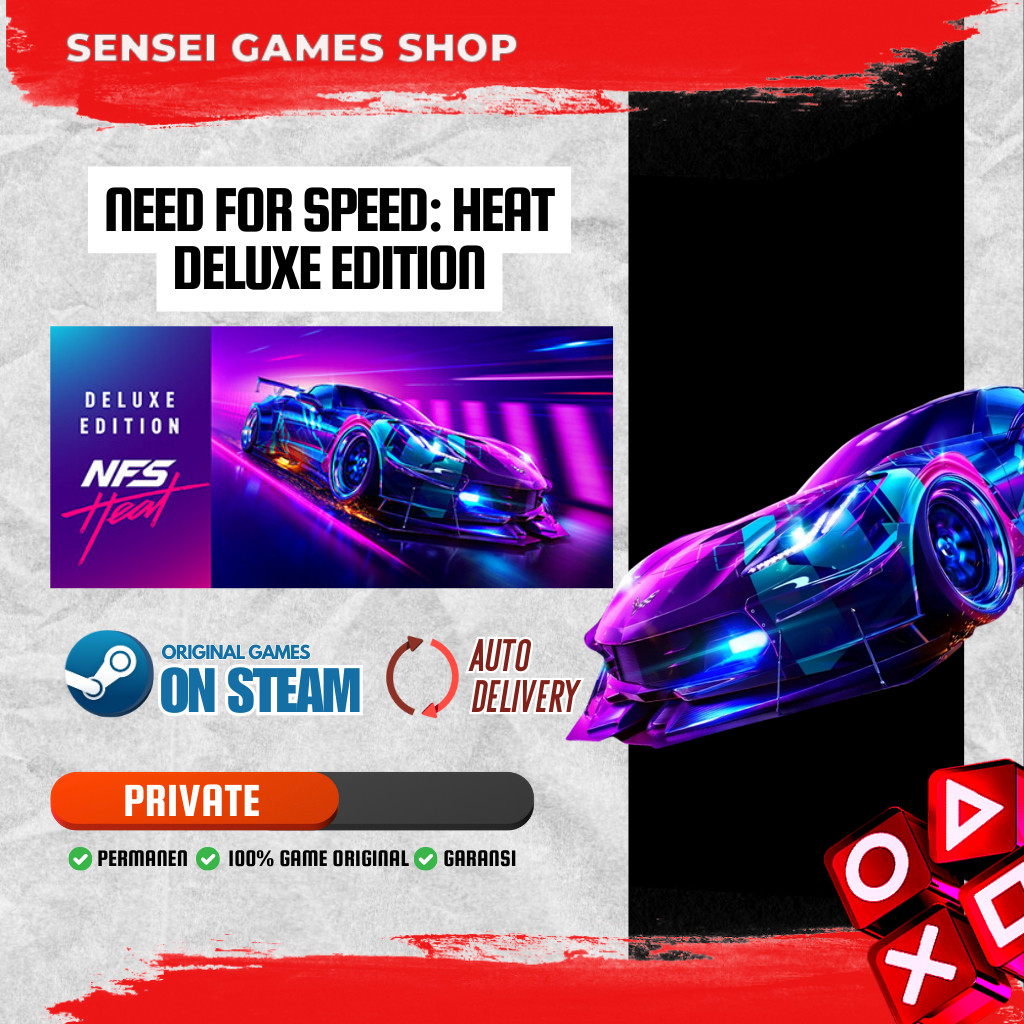 [BONUS STEAM KEY] Need for Speed: Heat Deluxe Edition / AUTO DELIVERY / STEAM / Game PC / Games Comp