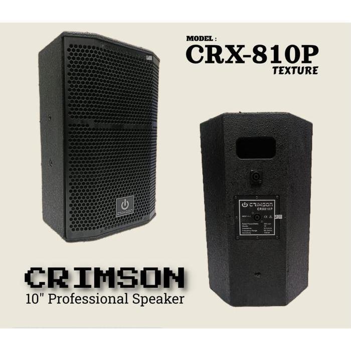 SPEAKER CRIMSON CRX-810 TEXTURE SPEAKER 10 INCH