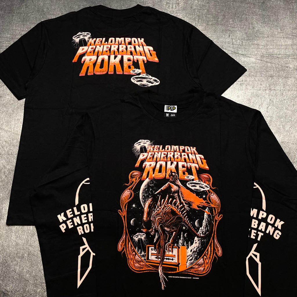 KELOMPOK PENERBANG ROKET X GNOBMEL - ORANGUTAN Official Merchandise Kaos Unisex