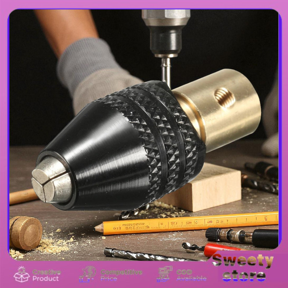 Chuck Bor Mini as 0.3-3.5mm Mata Bor Drill Chuck Bit Quick Change - 503803