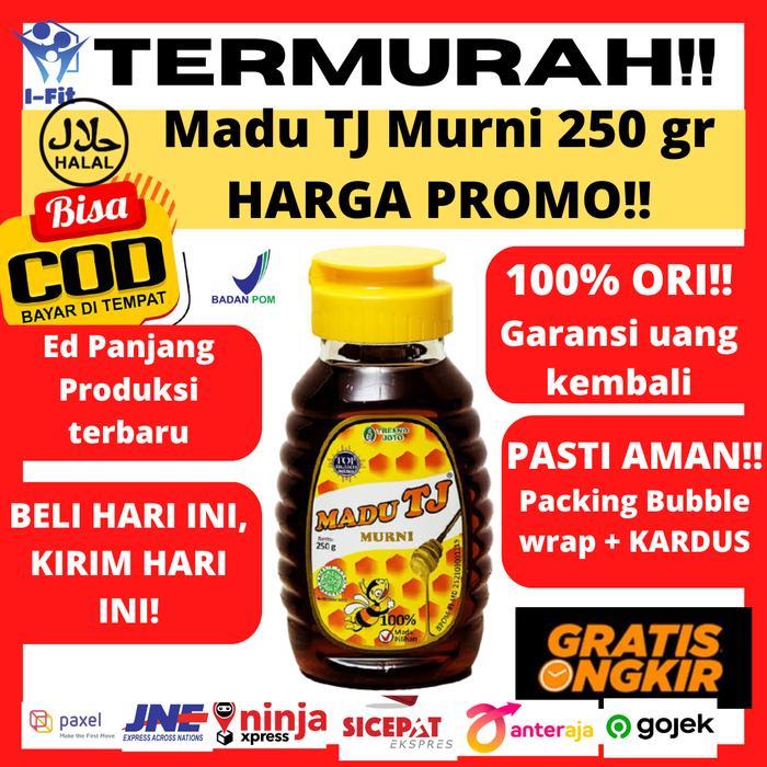 Madu TJ Tresno Joyo Murni Besar 500 gram 250 gr ASLI Tresnojoyo Alami - 250 gr