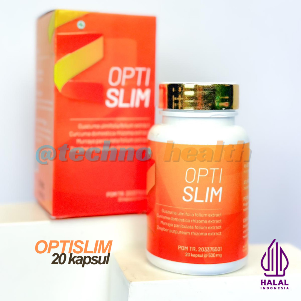 TEKNOHEALTH Optislim Herbal Diet Original 20 Kapsul