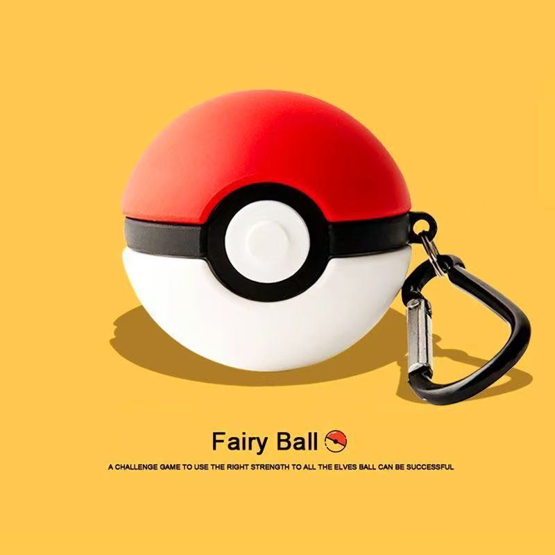 Poke Ball Case for Samsung Galaxy Buds 3Pro/Galaxy Buds2/ Galaxy Buds Pro 2/ Galaxy Buds Live/Galaxy