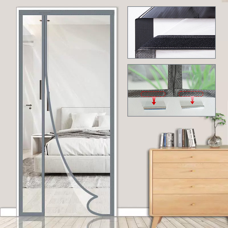 Side opening air contioning curta,winter warm and windproof partition curta,transparent soft plastic