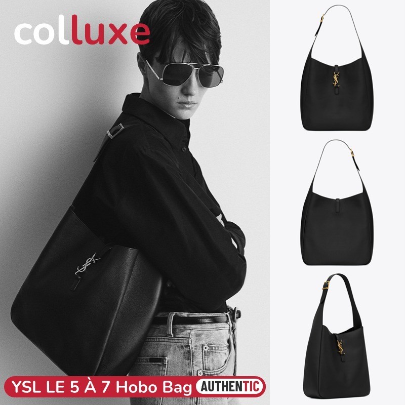 Menyediakan resi YSL Saint Laurent LE 5 À 7 HOBO Bag Small & Large Size