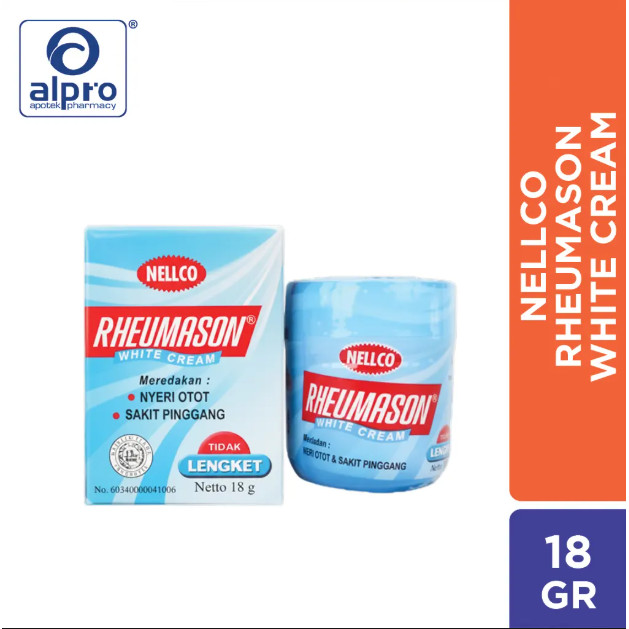 Rheumason Nellco White Cream 18g