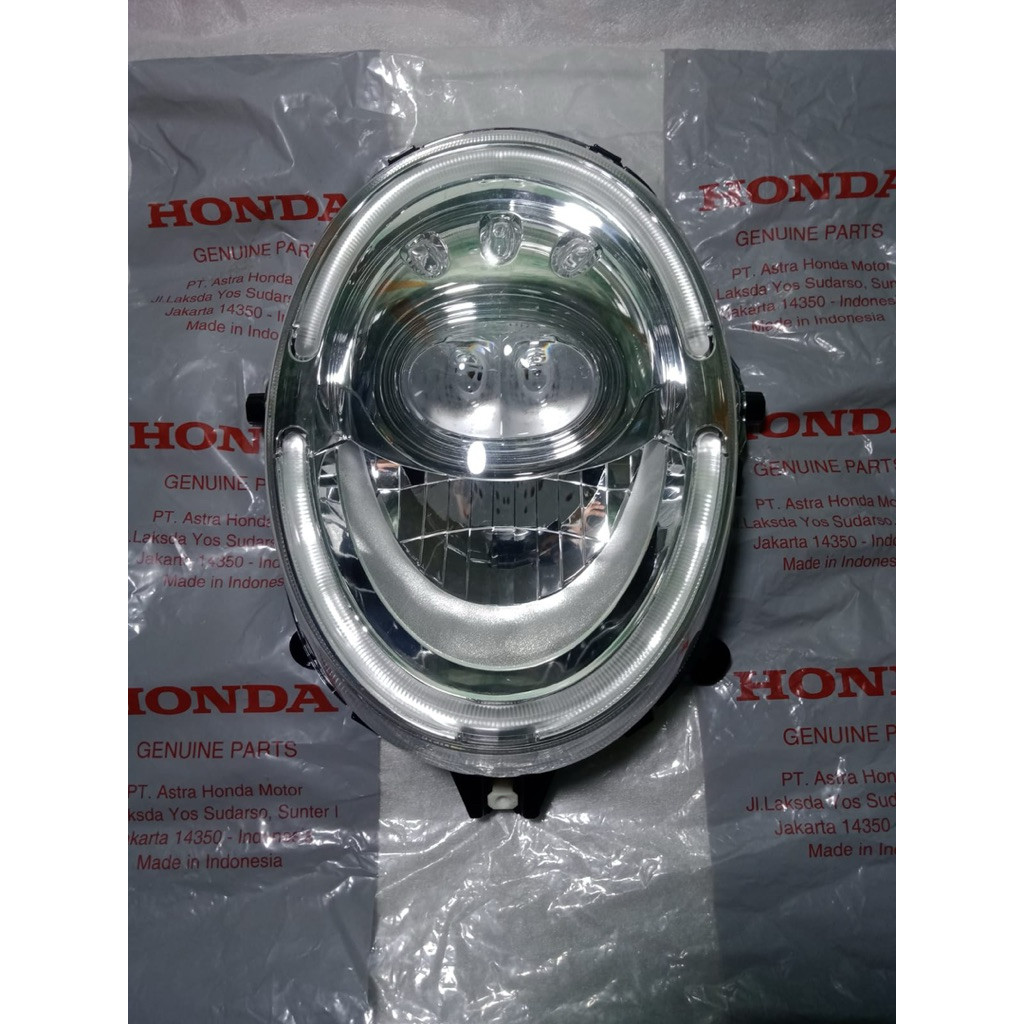 Lampu depan Head lamp Honda scoopy donat old 2019 original