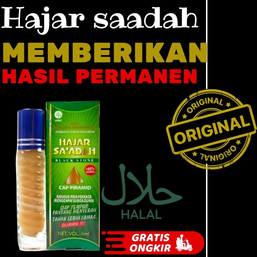 hajar sa'adah oles asli 100% ampuh herbal oba kuat oles tradisional bermanfaat -CPP