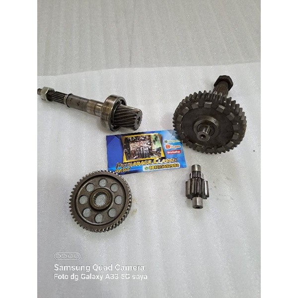 RASIO GEARBOX GARDAN TRANMISI RATIO RASIO SATU SET BEAT FI ESP K81 RASIO SECOOPY NEW K81 BEAT NEW K8