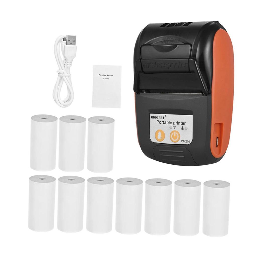 Portable Receipt printer Portable Thermal Printer  Mini Thermal Printer for Android for IOS mini the