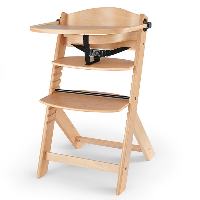 High Chair with Table and Guard Kursi Makan Kayu Anak Bayi