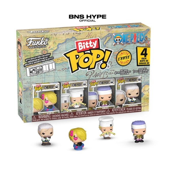 Funko Bitty POP One Piece Sanji 4pk