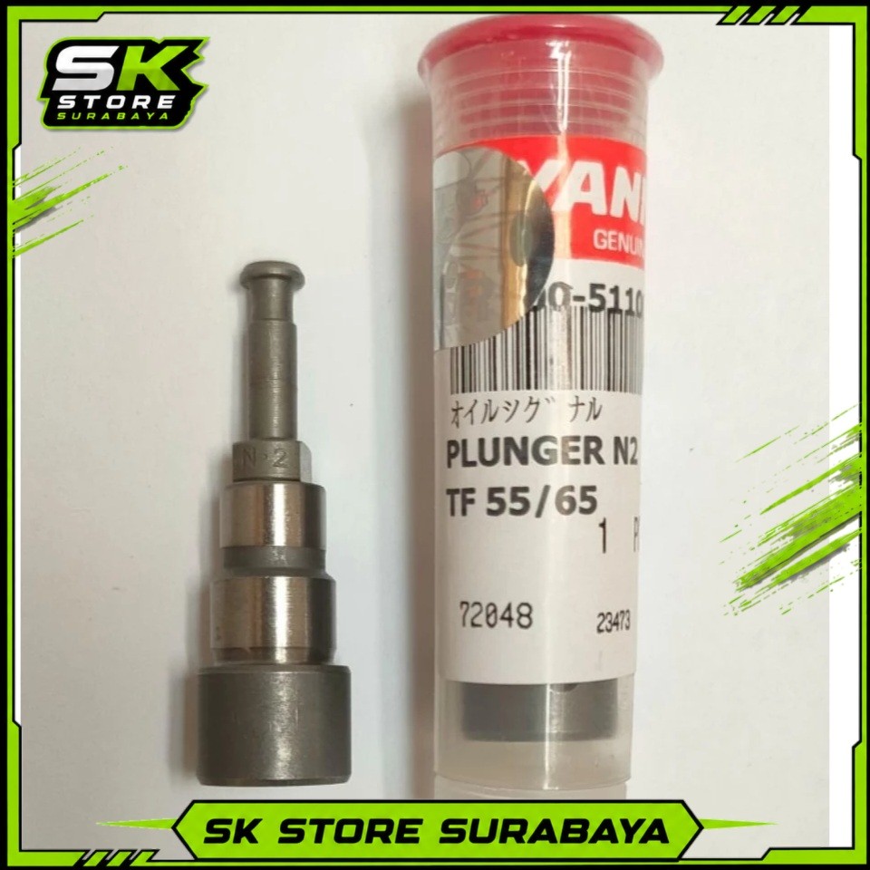 Plunger TF65 N2 Kompatible TF55,TF65 Mesin Yanmar Kualitas Terbaik