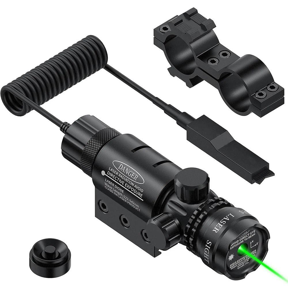 Tactical Laser Sight Rifle Red Green Laser Sight Hunting  Red Green Dot Laser Sight with 20mm Picati