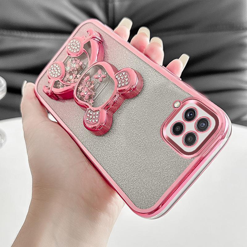 SoftCase Casing HP Lembut Silikon Case Casing Untuk Samsung Galaxy A22 4G SM-A225F Berkilau Berlapis