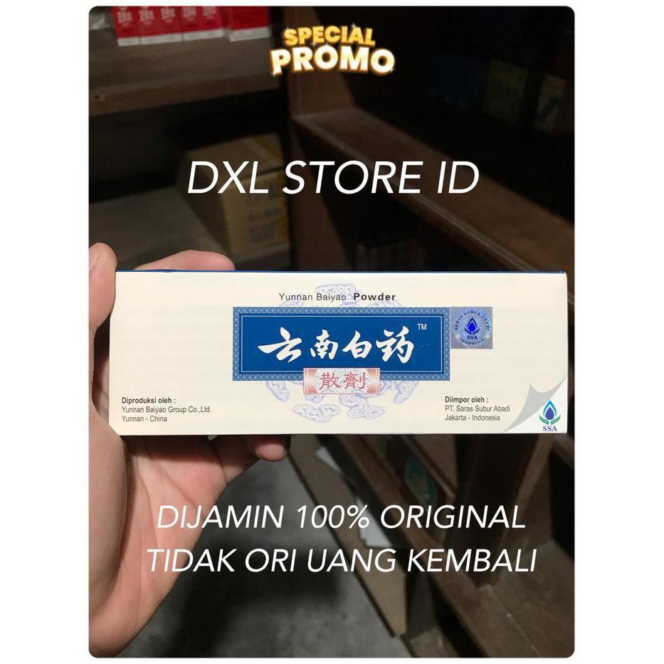 YUNNAN BAIYAO POWDER BUBUK OBAT LUKA PENDARAHAN LUAR DALAM BSPACE ~Mustika Jaya New