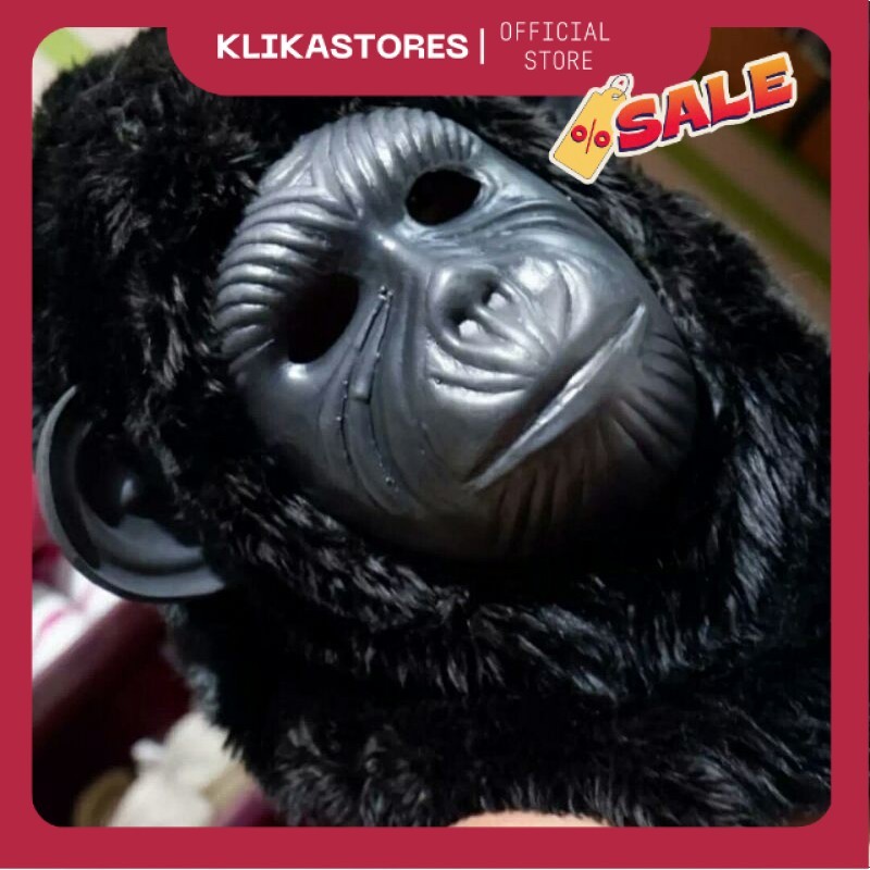 Topeng Monyet, Serigala, Harimau Dewasa Bahan Haluster lucu TH