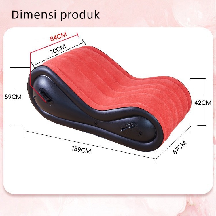 Sofa Tiup Pasangan Suami Istri Lazy Sofa Bed Inflatable For Couple kamasutra