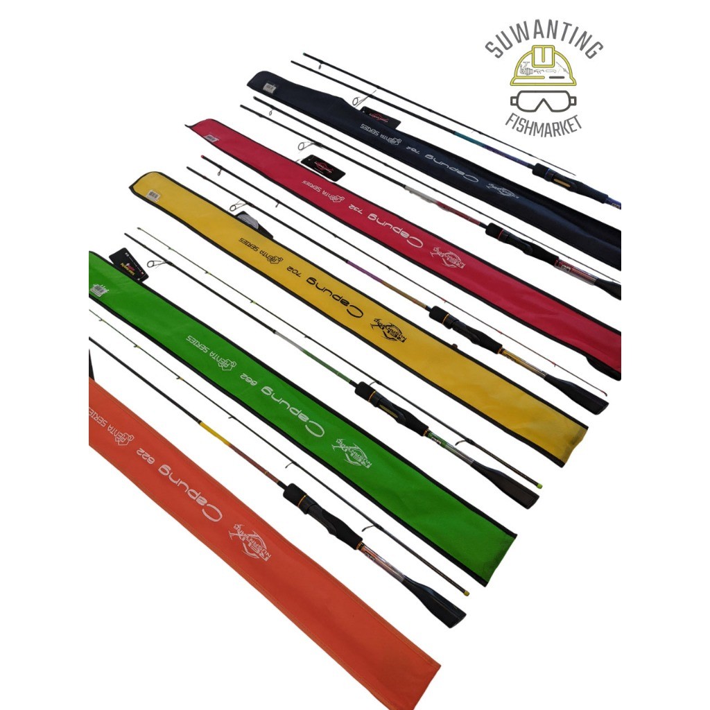 Joran Rod Pancing Ultralight Ul Relix Nusantara Capung 622 662 702 732 762 ~ Suwanting ~