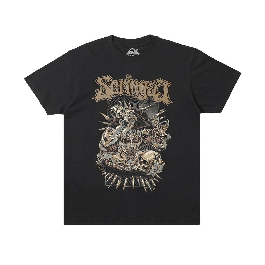 Seringai - Mecha Wolf Tshirt - Black