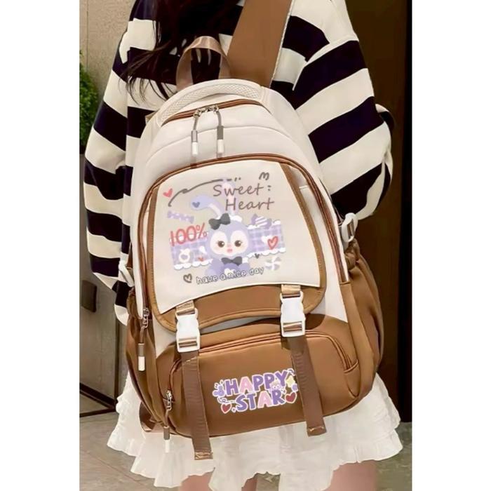 abe gel - Ransel Anak Perempuan Tas Sekolah Terbaru Tahan air ts cinnamoroll tk Fashion tas  sekolah