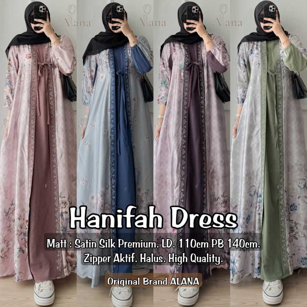 0712    HANIFAH DRESS by AlANA FASHION // NOVIISTUFF