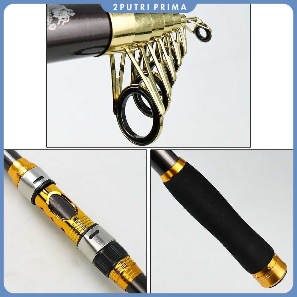 Joran Pancing Portable Telescopic Carbon Fiber - Yuelong