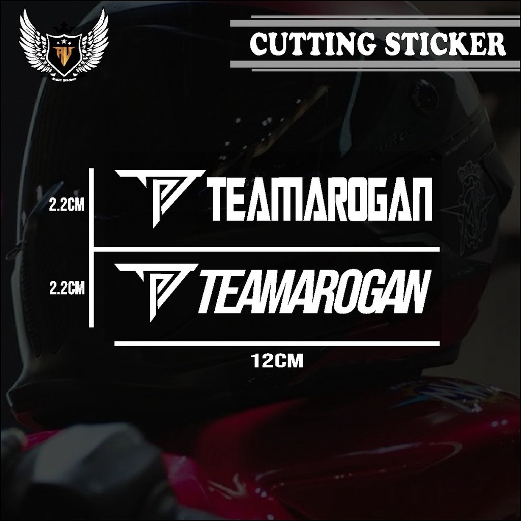 STIKER TEAM AROGAN STICKER CUTTING HOLOGRAM TEAM AROGAN