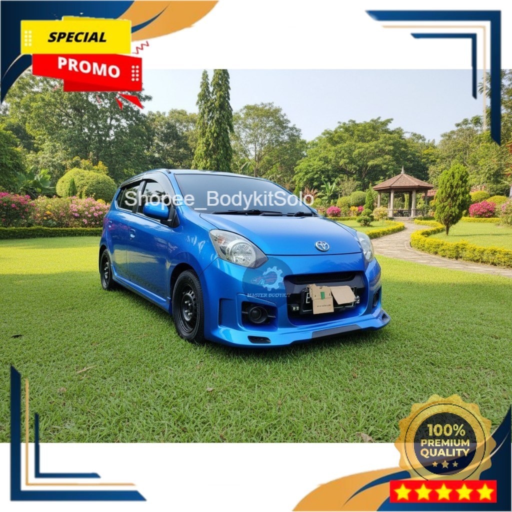 bodykit agya 2013-2017 body kit toyota agya custom