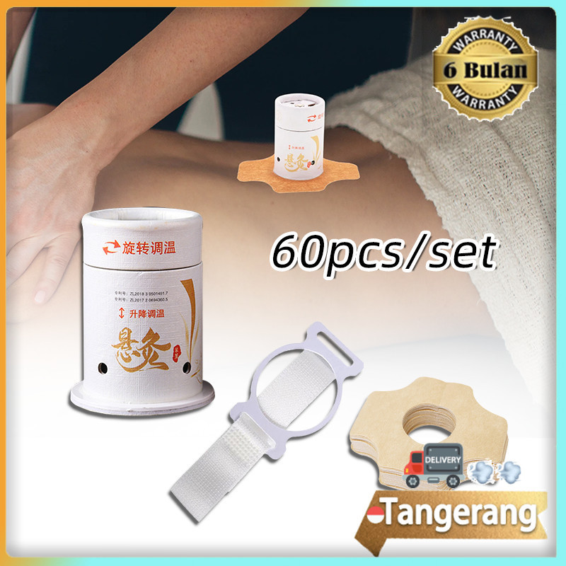 Moksa / Alat  Moksibusi Portabel / Moxa Tempel Stiker Perekat