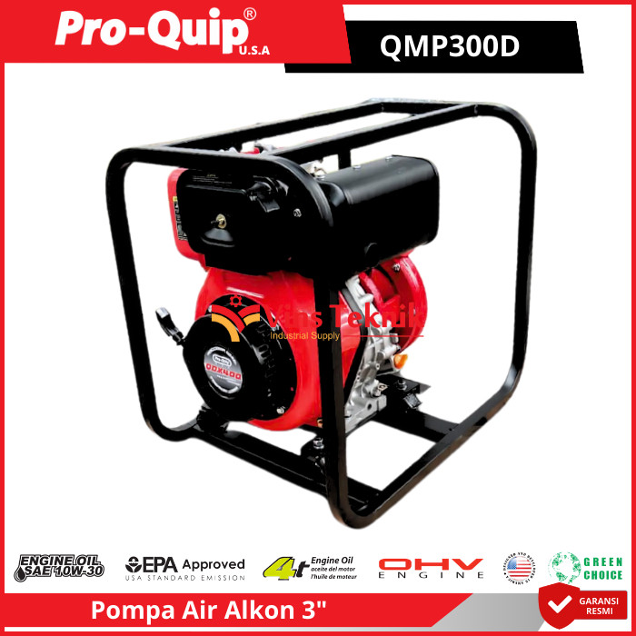 ProQuip QMP300D Mesin Pompa Tambang Pompa Irigasi Pompa Alkon Water Pump Centrifugal 3" QMP 300D
