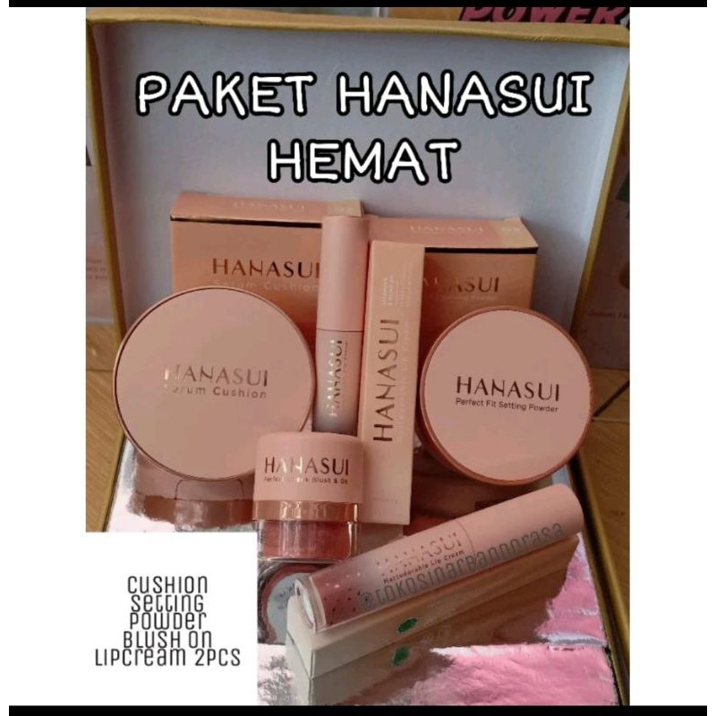 Paket Hanasui Satu Set Make Up/Murah/Lengkap/Make Up Hanasui