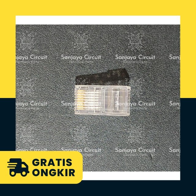 Konektor Modular RJ45 CAT 5 / Connector Modular RJ45 CAT5 100PCS