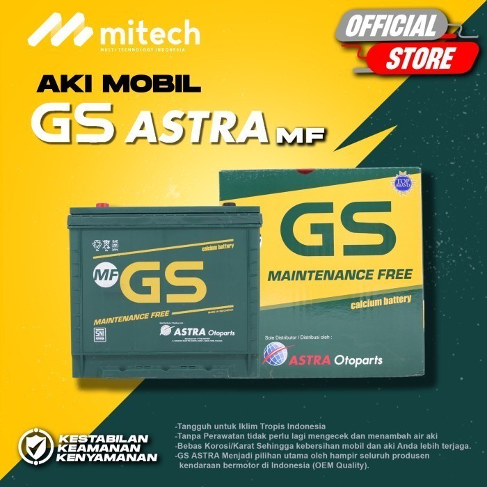 GS MF Aki Mobil Mazda 2-20 55D23L 12V / 60Ah - Aki Kering