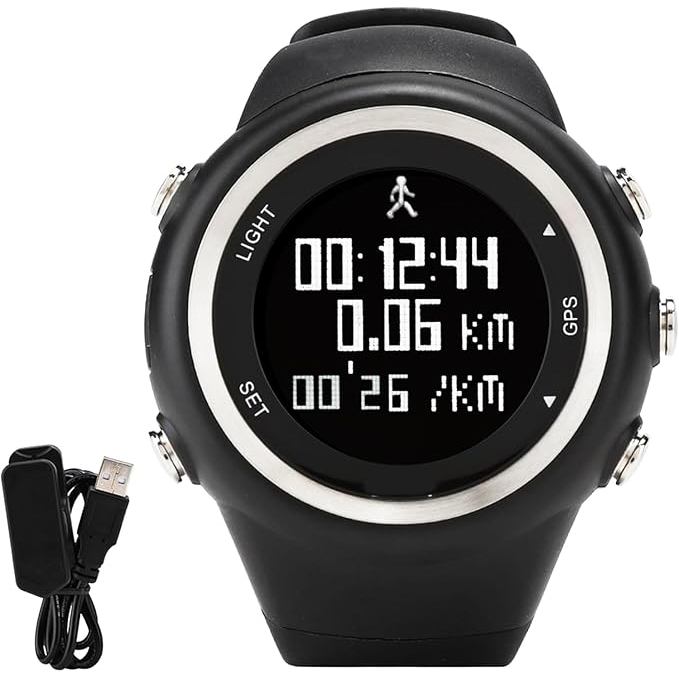 Top Brand EZON T031 Rechargeable GPS Timing Watch Running Fitness Sports Watches Calories Counter st