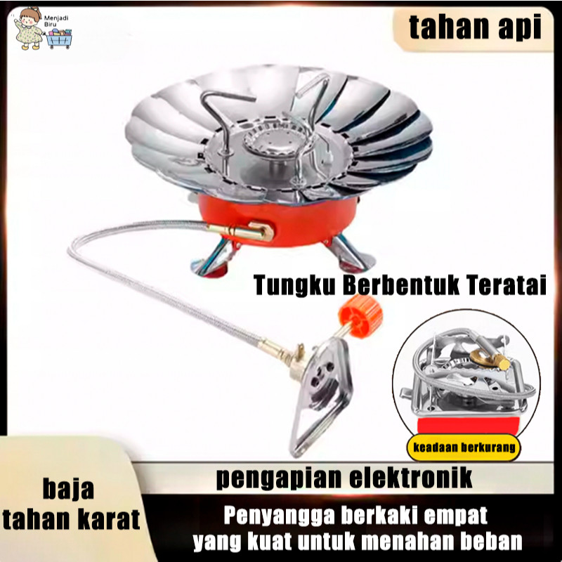 kompor portable/kompor/kompor portable camping/kompor camping/kompor portable 1 set lengkap