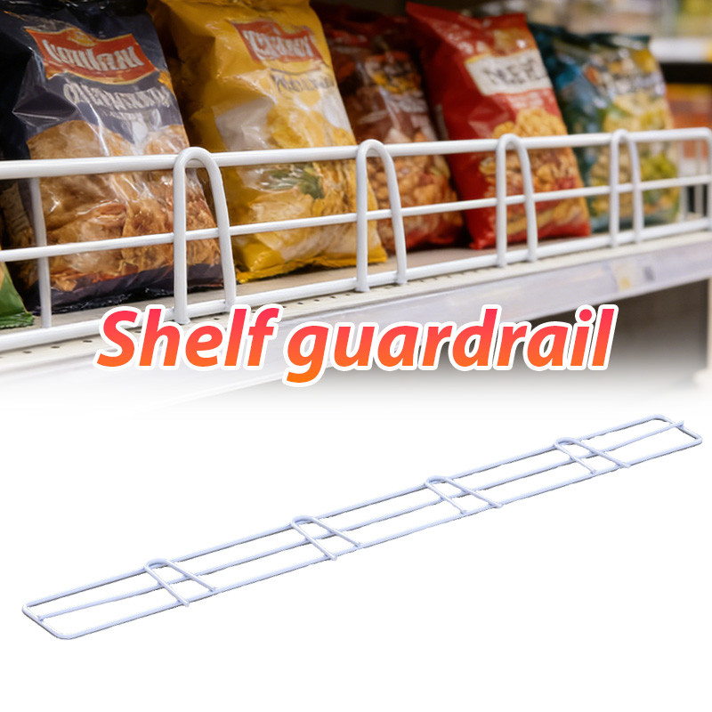 10PCS Pagar Rak Gondola Pembatas Rak untuk berbagai skenario seperti supermarket, toko perhiasan, da