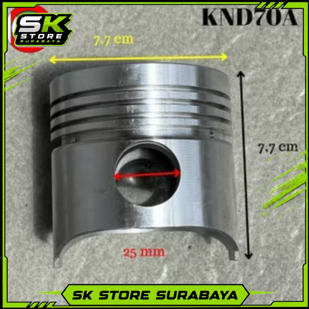 Seker Piston Only Kubota KND70A